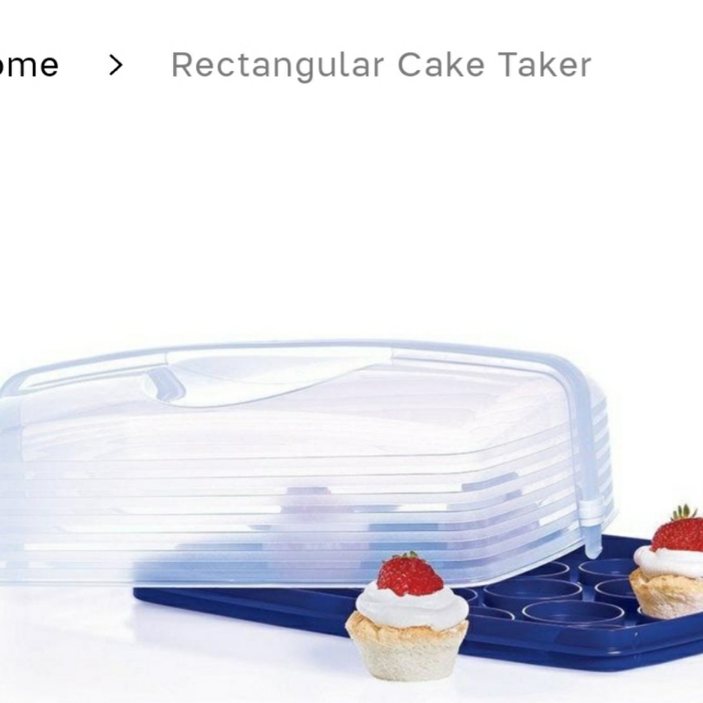 Rectangular cake taker